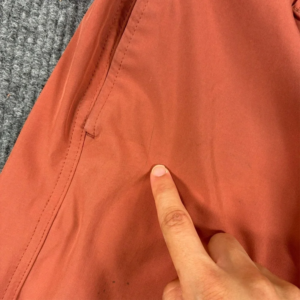 Hurley Phantom Mens Board Shorts Size 36 Orange Performance Surf Swim Lined